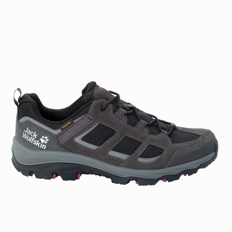 Buty damskie na wędrówki Jack Wolfskin VOJO 3 TEXAPORE LOW W dark steel / purple - 3