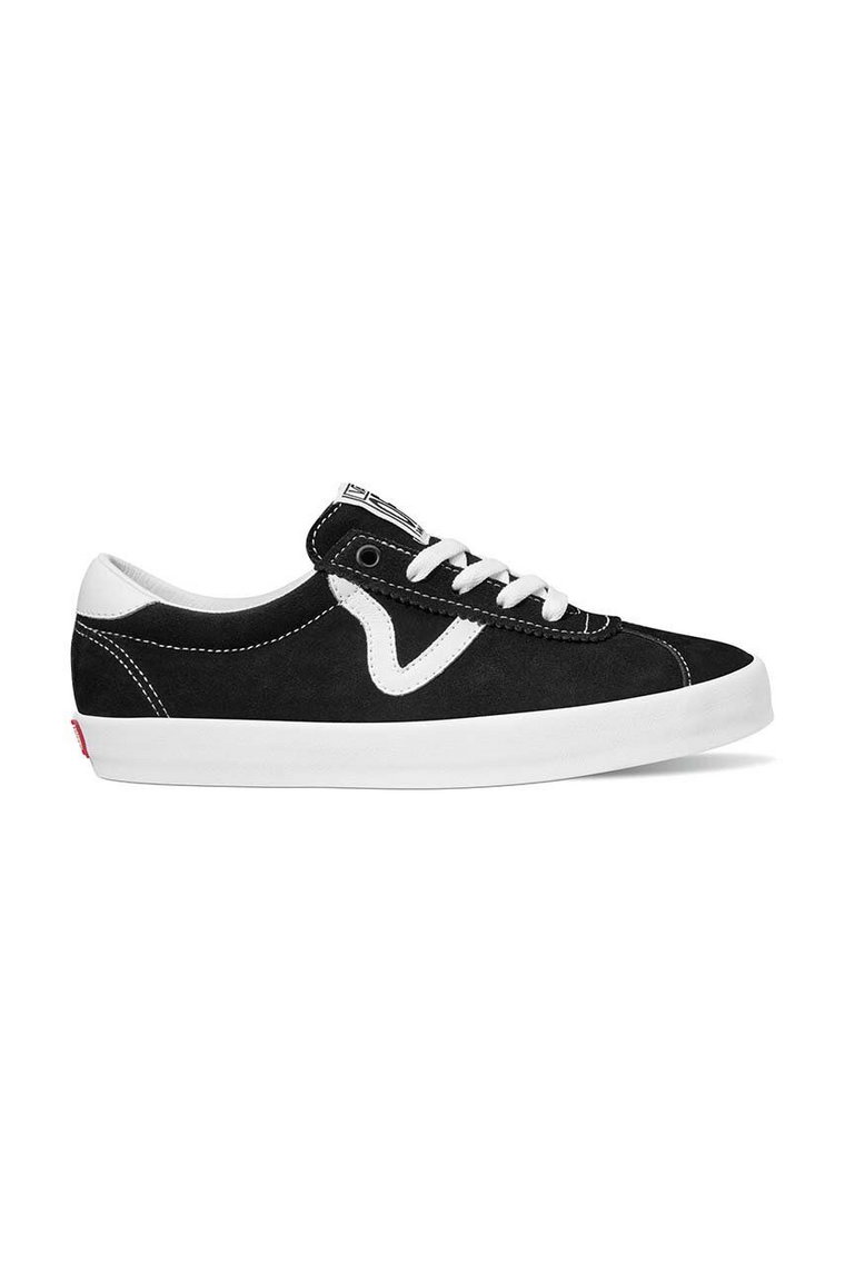 Vans tenisówki zamszowe Sport Low kolor czarny VN000CQRBZW1