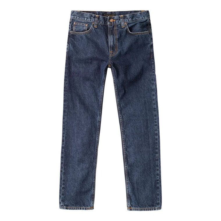 Gritty Jackson Spodnie Slim Fit Dark Space Nudie Jeans