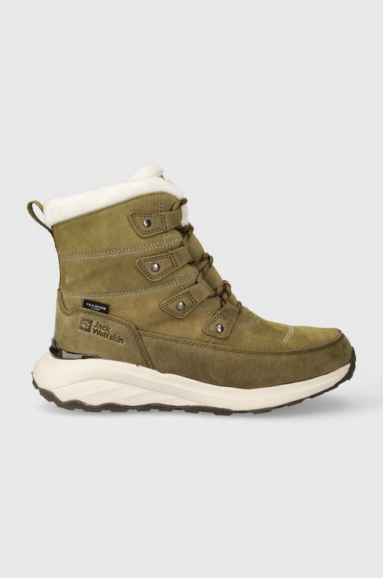 Jack Wolfskin śniegowce DROMOVENTURE TEXAPORE kolor zielony 4059851