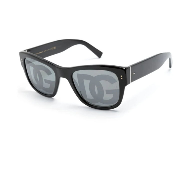 Czarne Okulary Przeciwsłoneczne 501M - Stylowe i wszechstronne Dolce & Gabbana