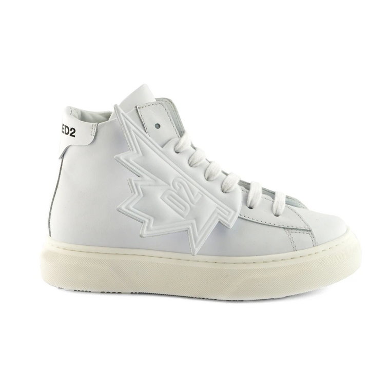 Biała Sneaker 73561 - Podnieś swój styl Dsquared2