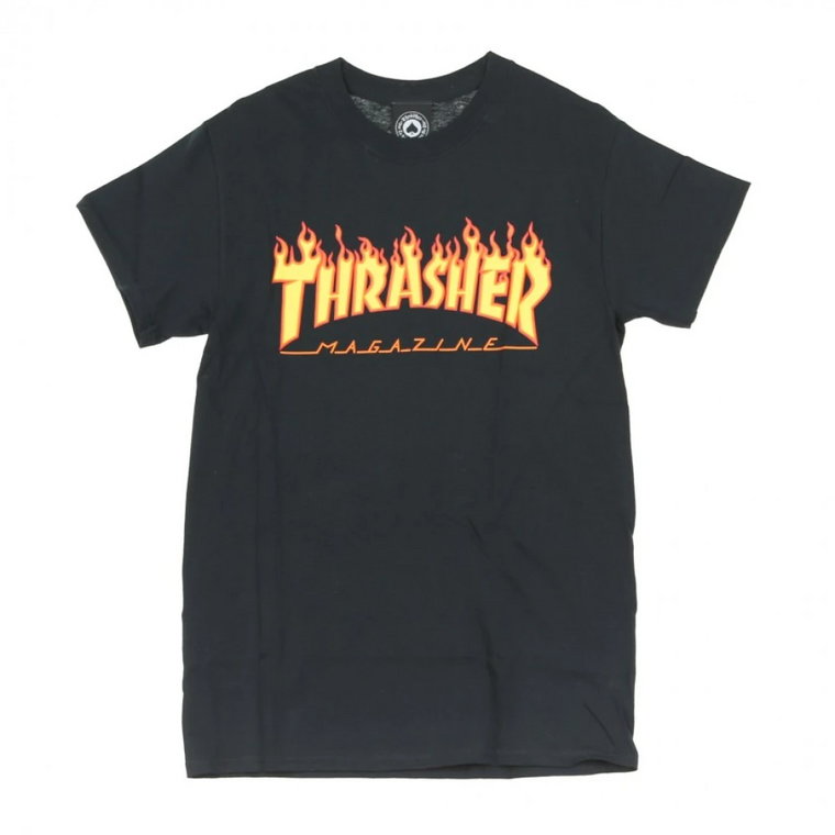 T -shirt płomienia T -Kirt Thrasher