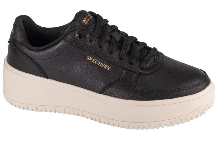 Skechers Grand 92 - Be Lifted 185110-BLK, Damskie, Czarne, trampki, skóra syntetyczna, rozmiar: 36