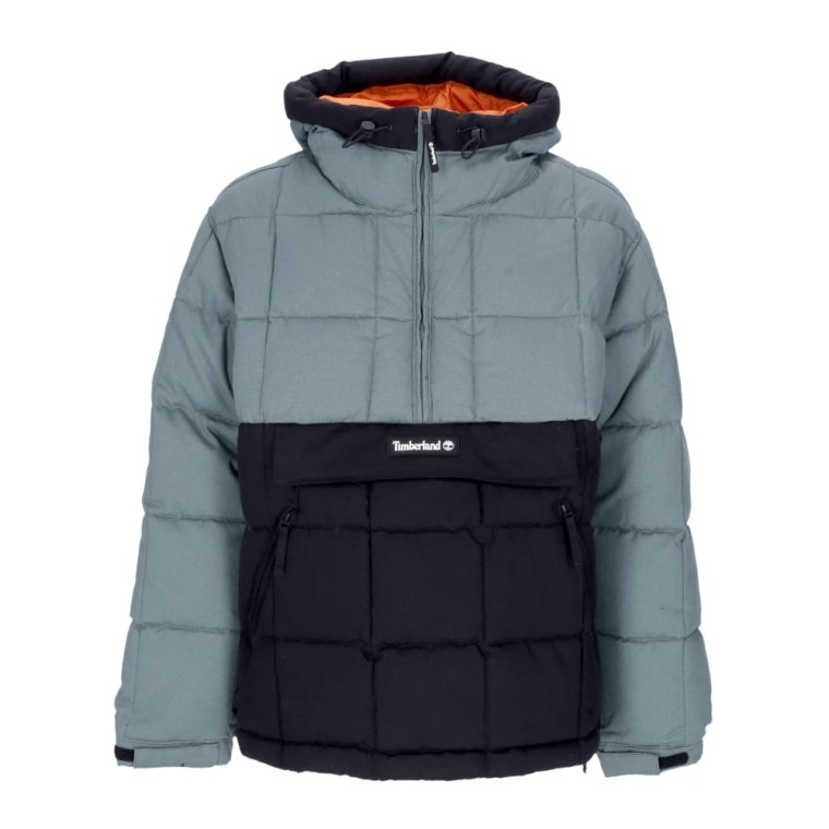 Puchowa Anorak Zielono-Czarna Kurtka Timberland