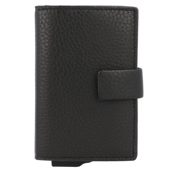 Bogner Vail c-three credit card case RFID leather 7,5 cm black