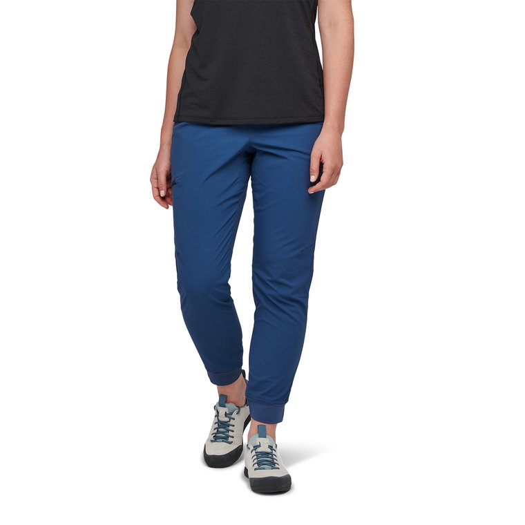 Damskie spodnie wspinaczkowe i do biegania Black Diamond Technician Jogger Pants ink blue - XS