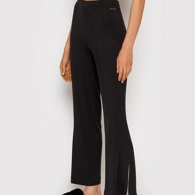Calvin Klein Underwear Spodnie piżamowe 000QS6640E Czarny Regular Fit