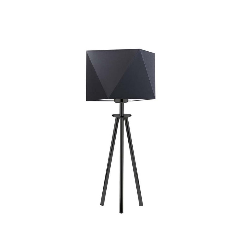 Lampka nocna LYSNE Soveto, 60 W, E27, czarna, 50x23 cm