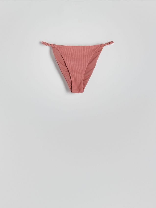 Reserved - Dół od bikini - brudny róż