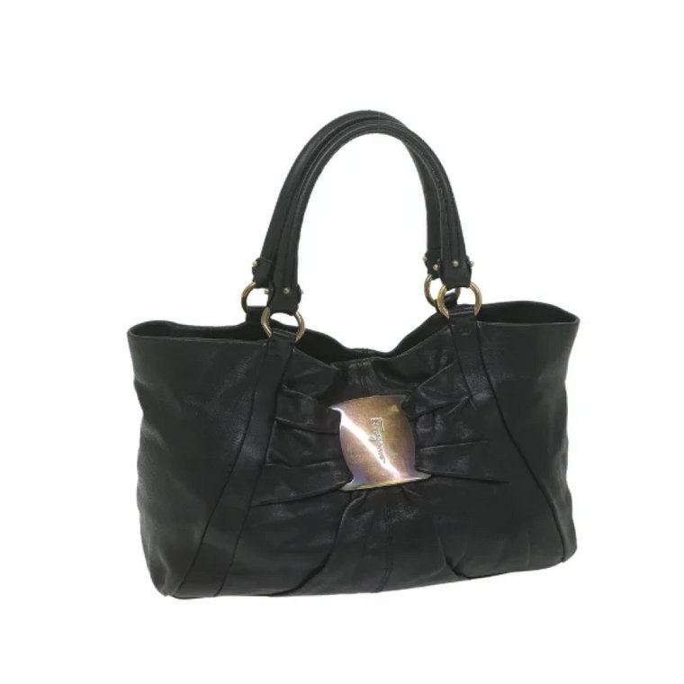 Pre-owned Leather totes Salvatore Ferragamo Pre-owned
