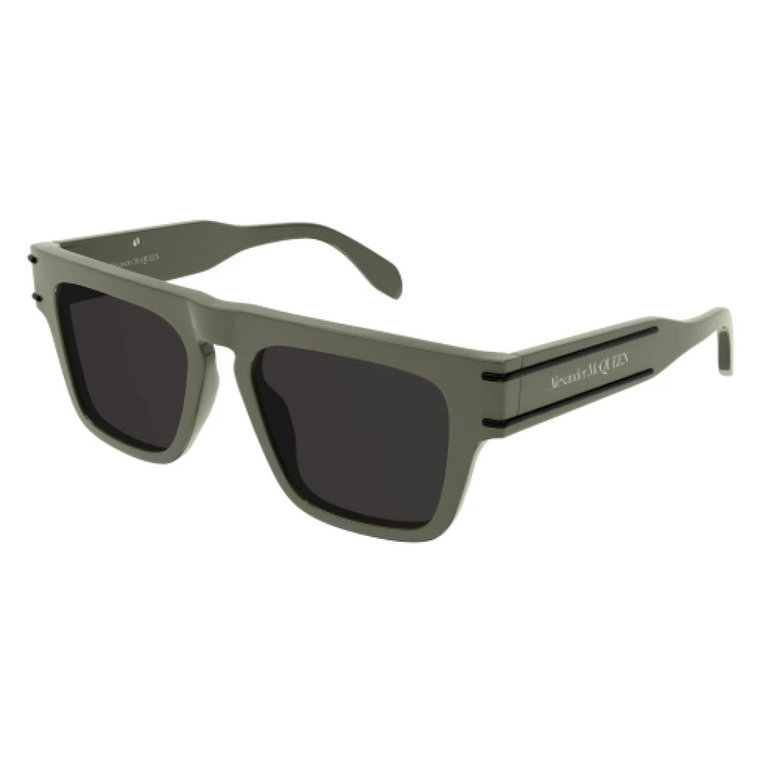 Selvedge Lines Rectangular Sunglasses Alexander McQueen