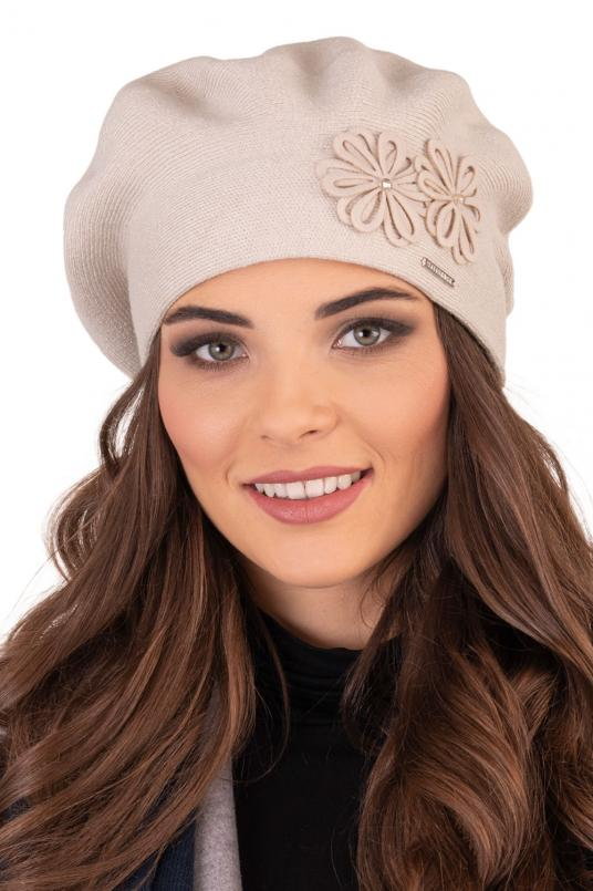 Vivisence 7007 Nakrycie głowy beret, beżowy