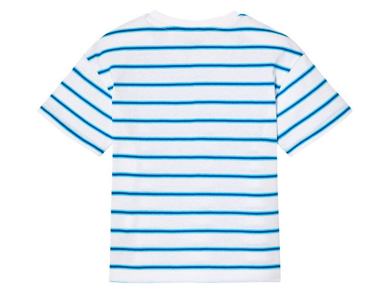 lupilu T-shirt dziecięcy z bawełny (98/104, Paski)