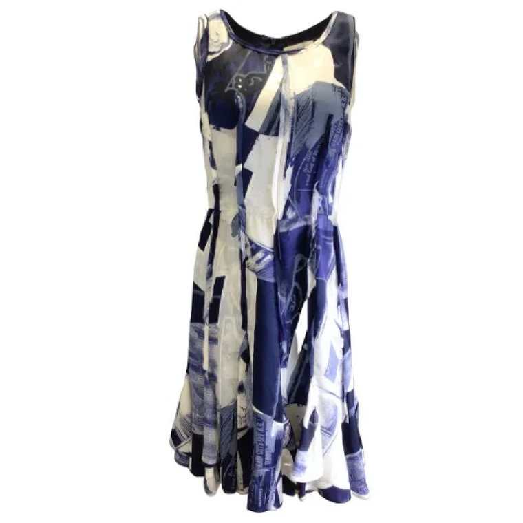 Pre-owned Silk dresses Oscar De La Renta Pre-owned