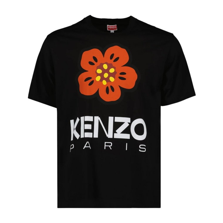 Koszulka z kwiatowym nadrukiem Kenzo