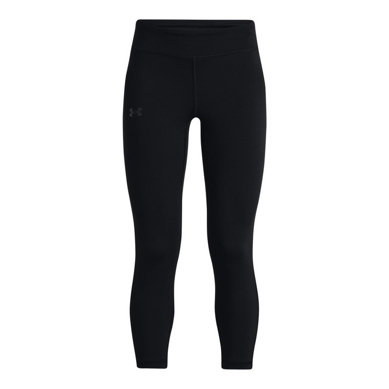 Dziewczęce legginsy treningowe UNDER ARMOUR Motion Solid Crop - czarne