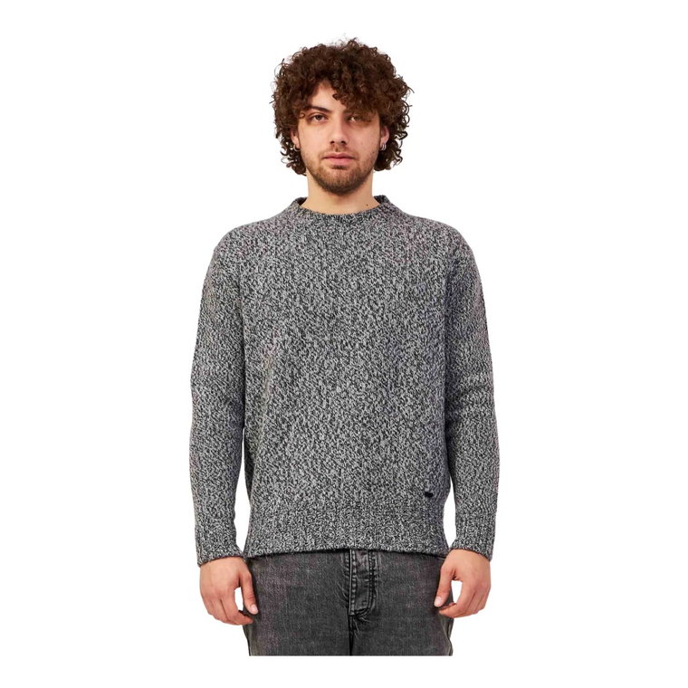 Sweter z okrągłym dekoltem Hugo Boss