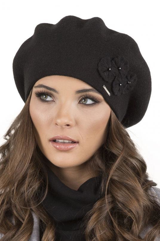 Vivisence 7006 Nakrycie głowy beret, czarny