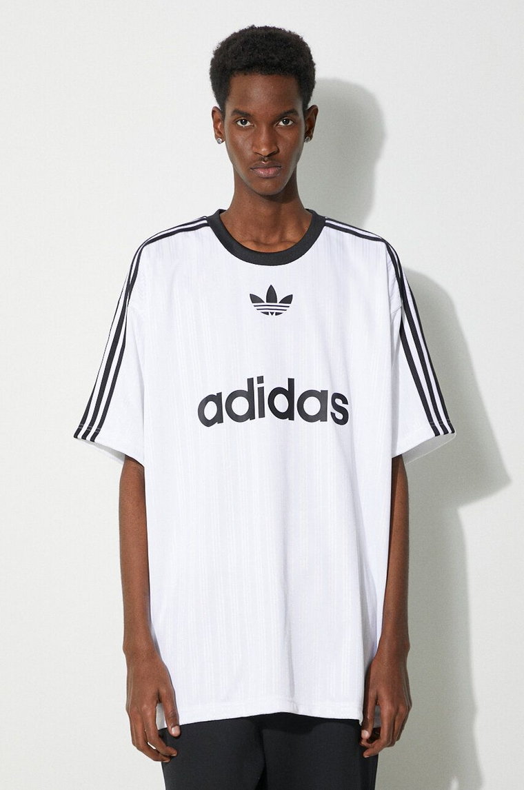 adidas Originals t-shirt męski kolor biały z nadrukiem IM9459