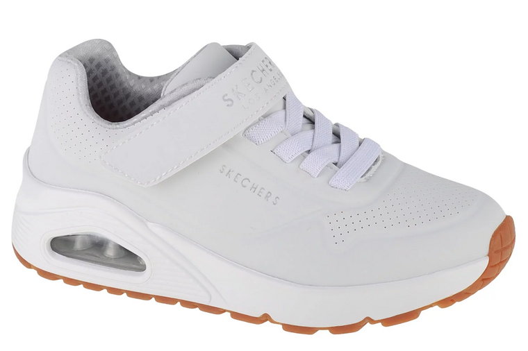Skechers Uno Air Blitz 403673L-WHT, Dla chłopca, Białe, buty sneakers, skóra syntetyczna, rozmiar: 27