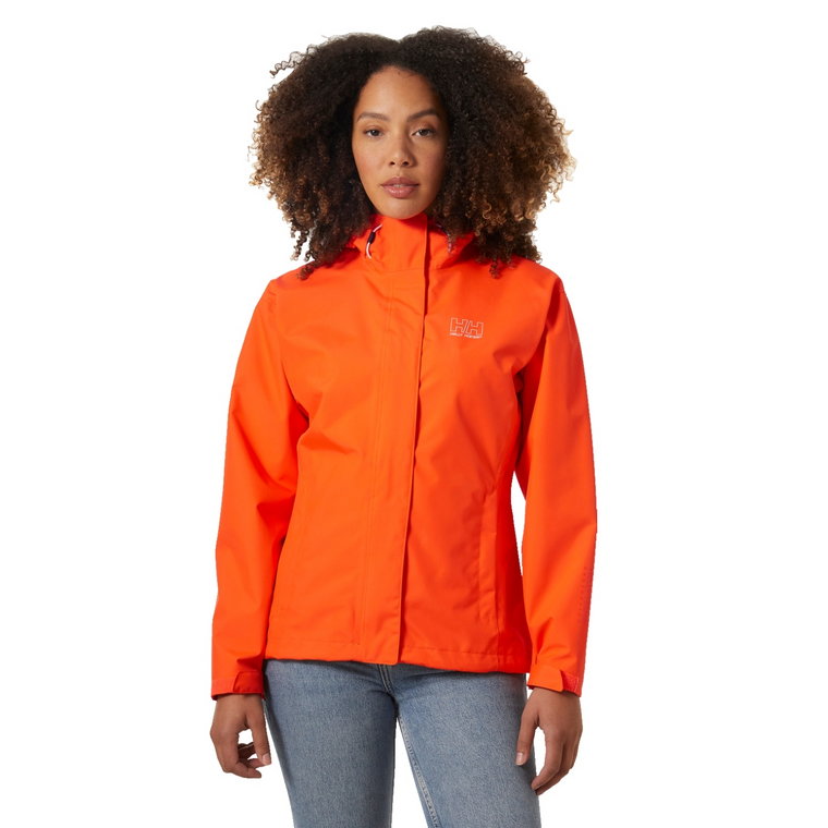 Damska kurtka przeciwdeszczowa Helly Hansen Seven J Jacket flame - L