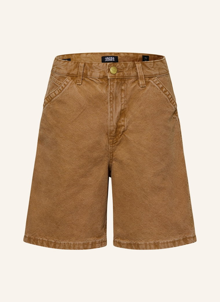 Jack&Jones Szorty Jeansowe Jjitony beige