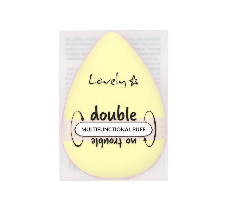 Lovely Double No Trouble wielofunkcyjny puszek do produktów sypkich i kremowych 1szt