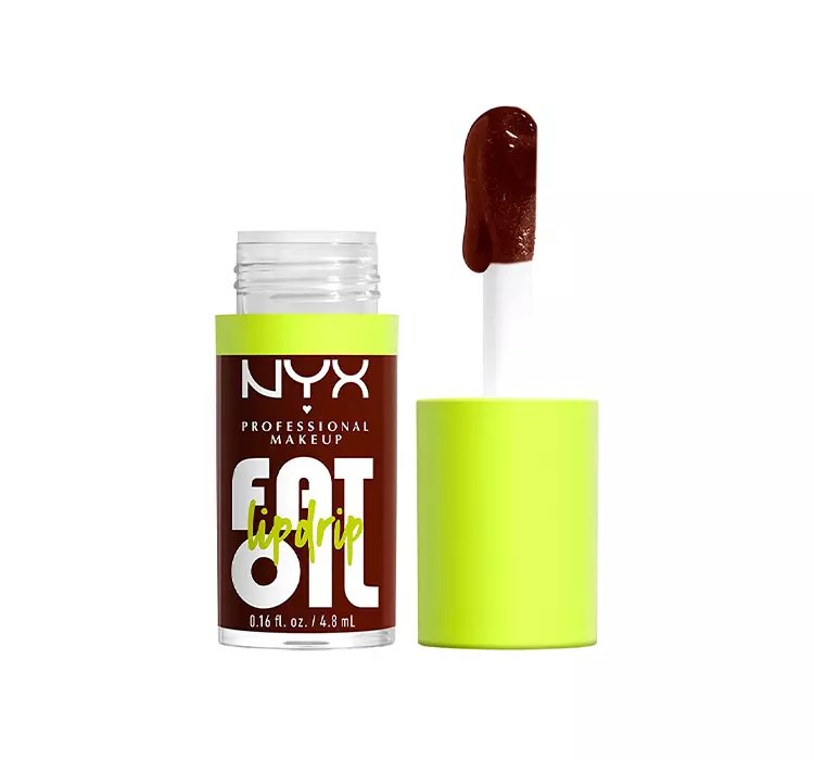 NYX PROFESSIONAL MAKEUP FAT OIL BŁYSZCZYK DO UST 08 STATUS UPDATE 4,8ML