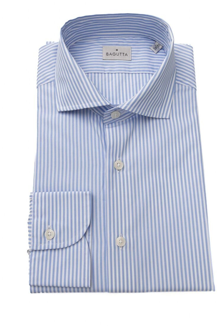 Koszula marki Bagutta model 12745 WALTER kolor Niebieski. Odzież męska. Sezon: