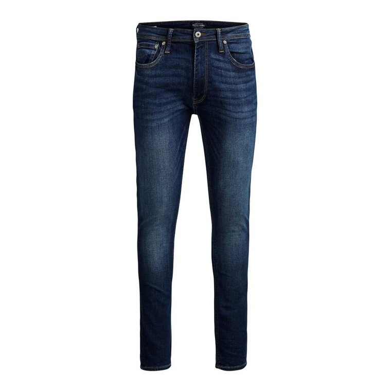 Niebieskie wytarte jeansy dla mężczyzn Jack & Jones