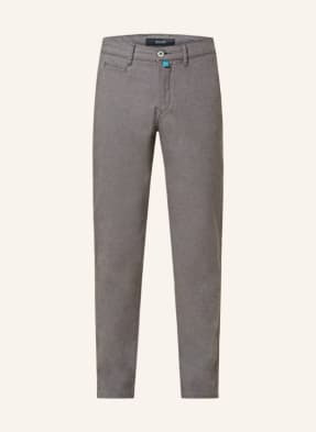 Pierre Cardin Chinosy Lyon Futureflex Tapered Fit grau