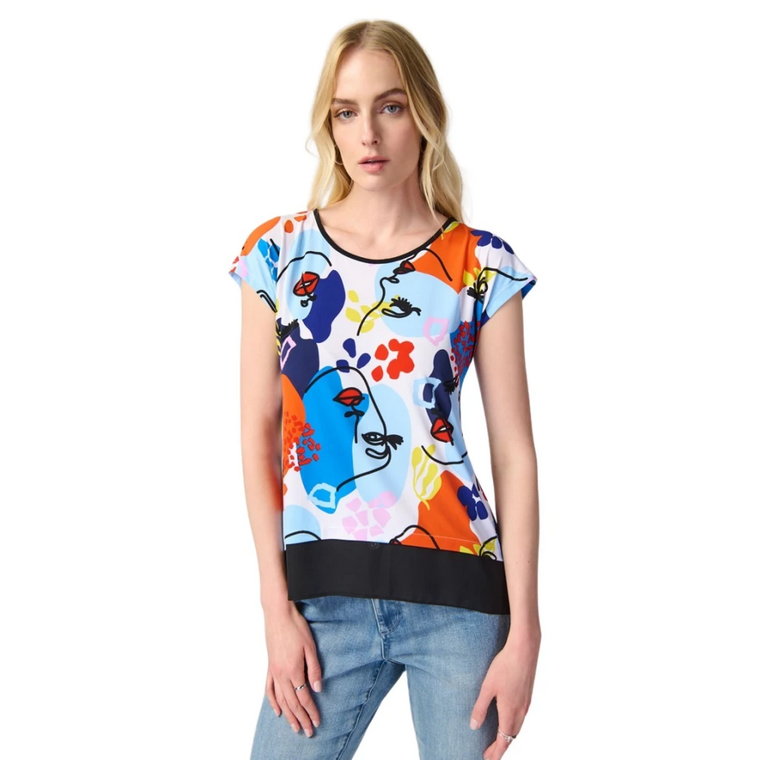 Trapeze Print Top Joseph Ribkoff