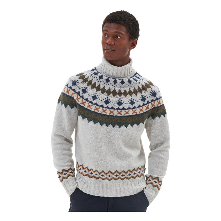 Sweter z Wysokim Kołnierzem - Must-have na zimę Barbour