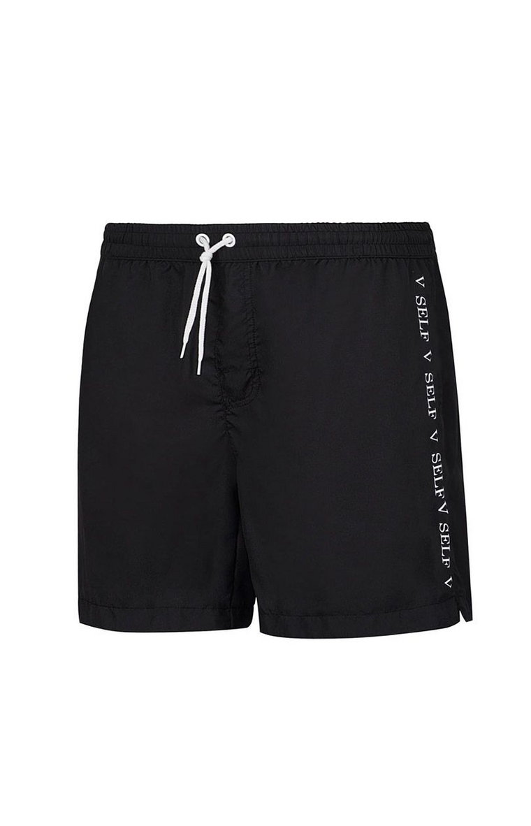 Szorty kąpielowe męskie czarne Sport SM22 Holiday Shorts, Kolor czarny, Rozmiar XXL, Self