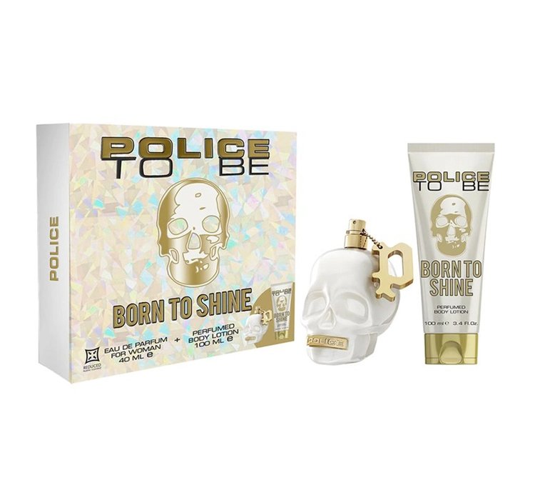 Police To Be Born To Shine For Woman woda perfumowana spray 40ml + balsam 100ml