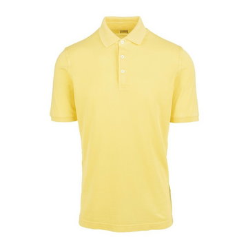 Fedeli, Polo t-shirt Żółty, male,