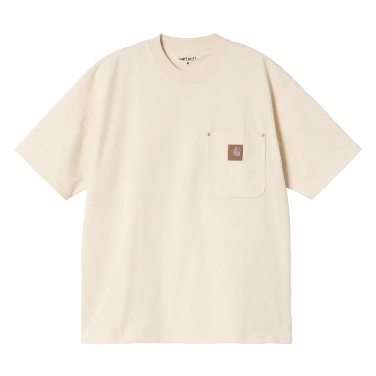 T-shirt z kieszenią i logo Carhartt Wip