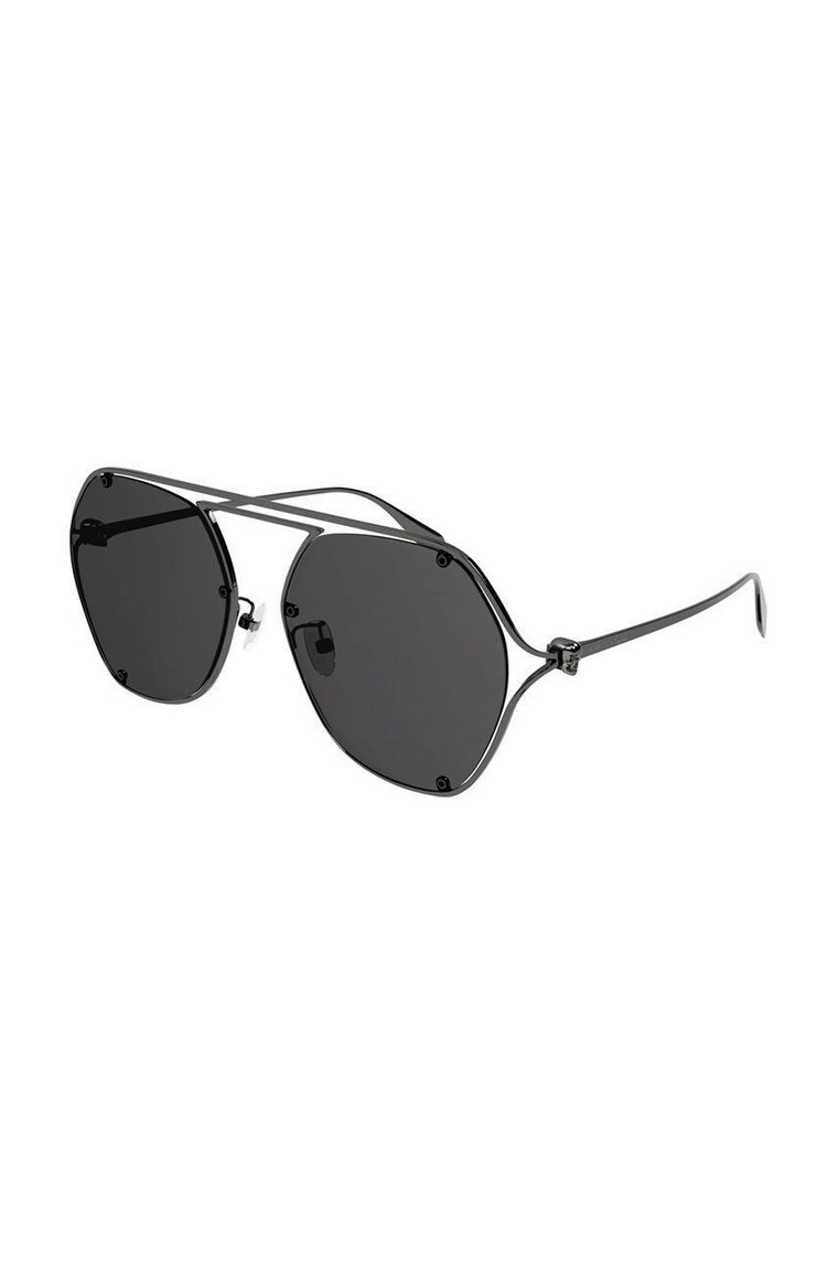 Alexander McQueen okulary przeciwsłoneczne damskie kolor szary AM0367S