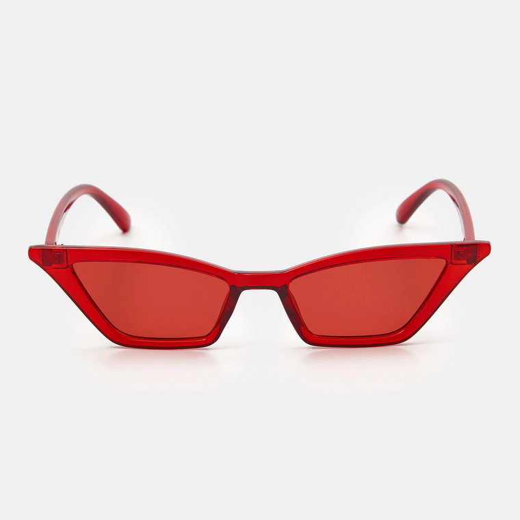 Sinsay - Okulary przeciwsłoneczne - Czerwony