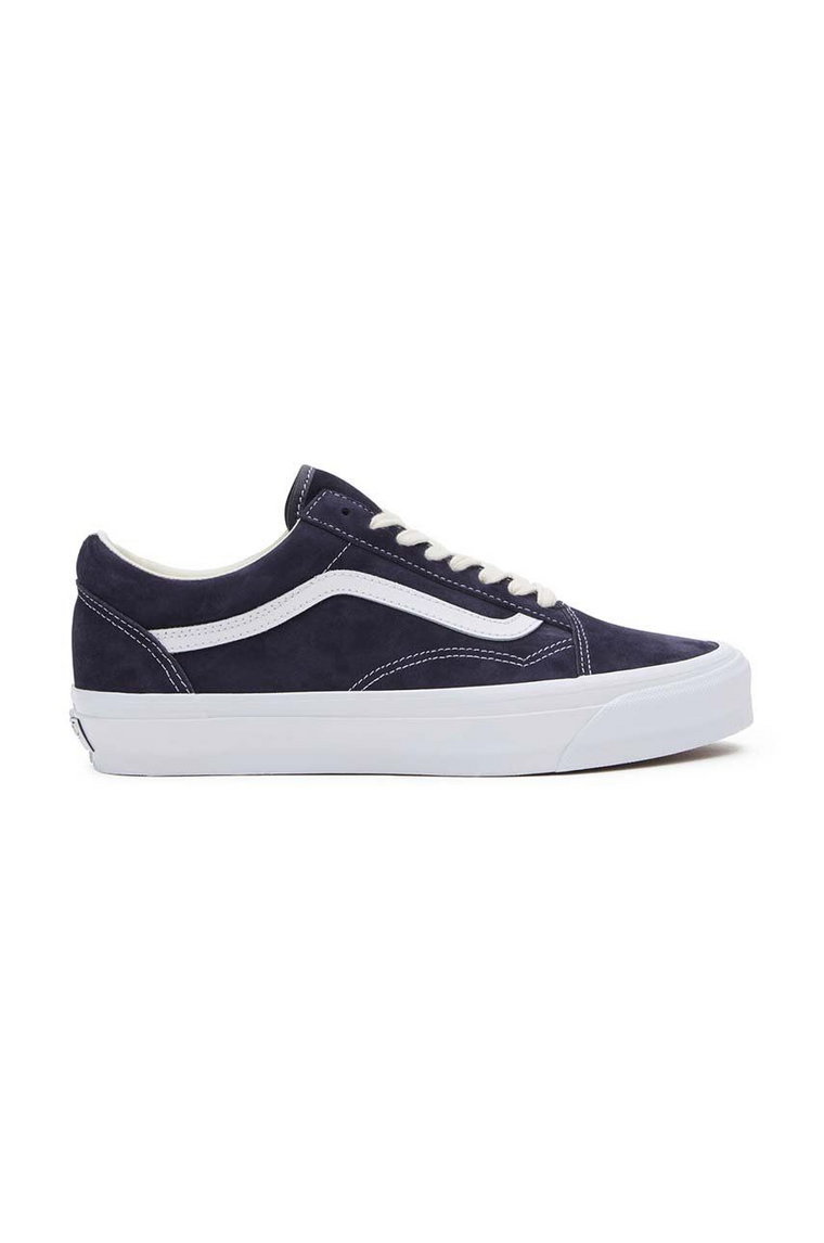 Vans tenisówki zamszowe Premium Standards Old Skool 36 kolor granatowy VN000CNGCIE1