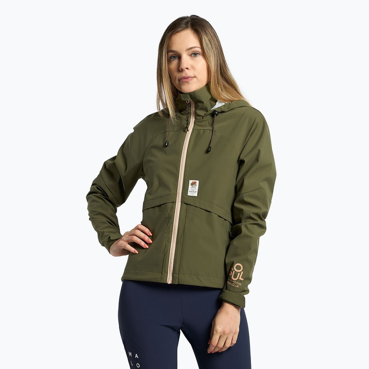 Kurtka softshell damska Maloja KranzmoosM W'S moss