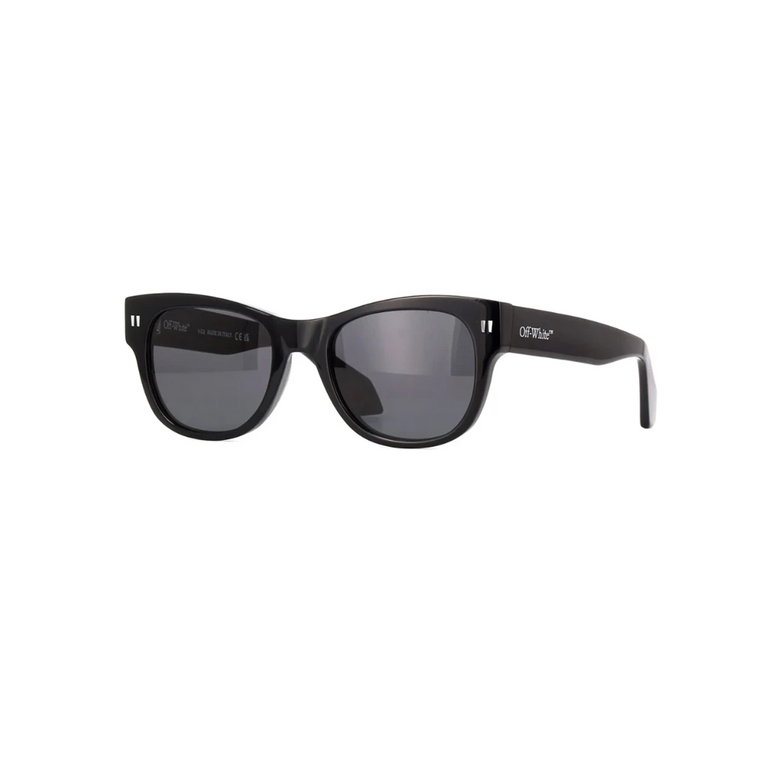 Czarne okulary przeciwsłoneczne dodatki damskie Ss24 Off White