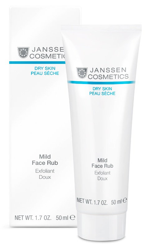 JANSSEN COSMETICS Mild Face Rub Łagodny peeling z perełkami wosku jojoba 50ml