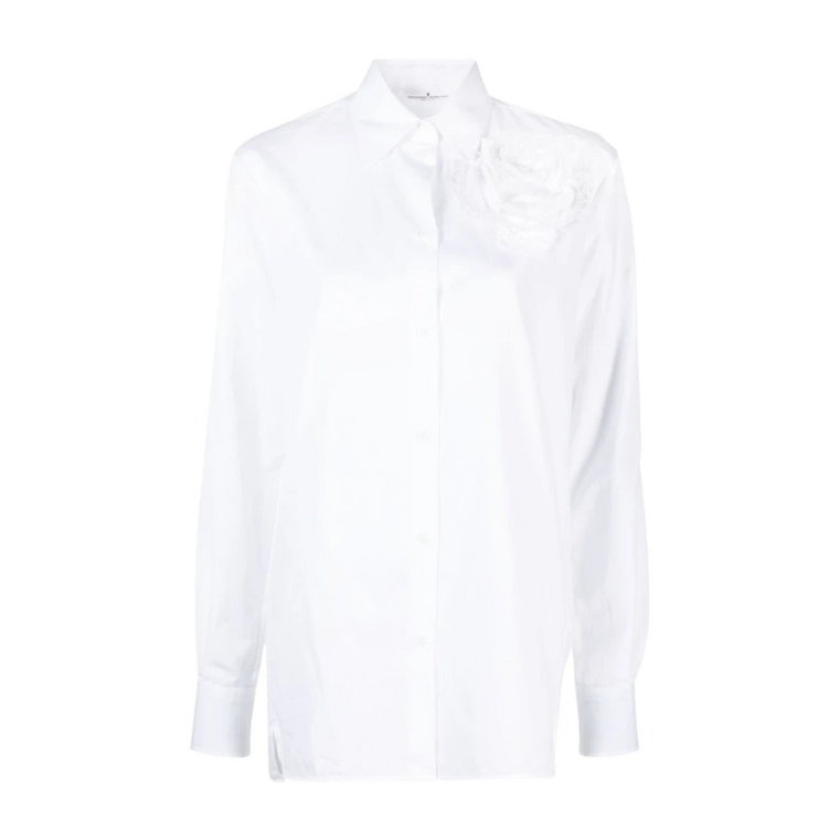 Stylowa Biała Koszula dla Kobiet Ermanno Scervino