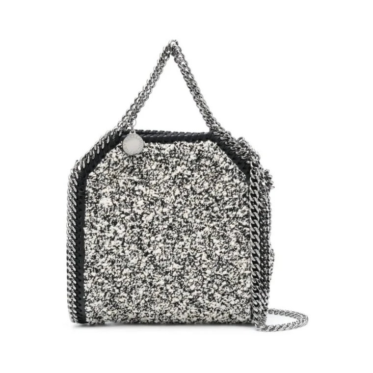 Czarna torba Falabella Micro Tote Stella McCartney