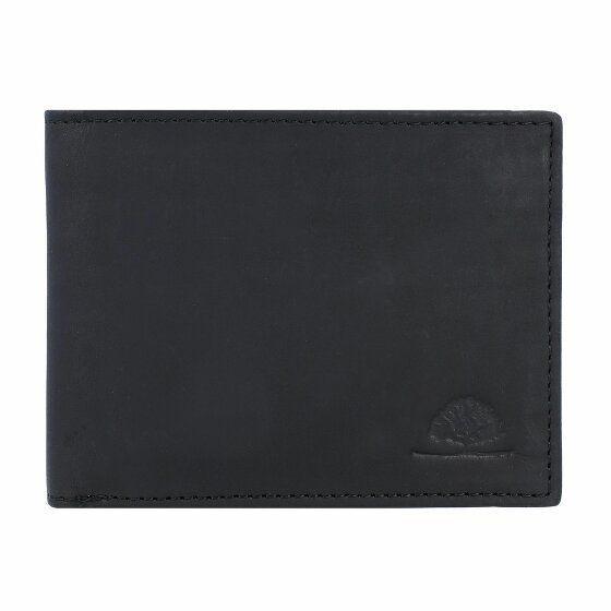 Greenburry Vintage Wallet RFID Leather 12 cm schwarz