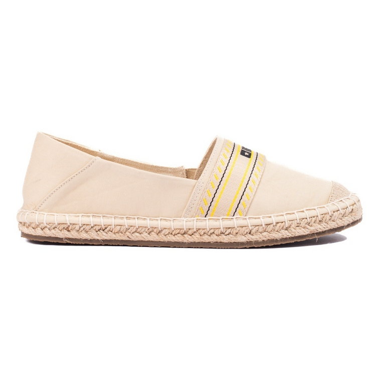 Beżowe damskie espadryle Big Star LL274895 beżowy