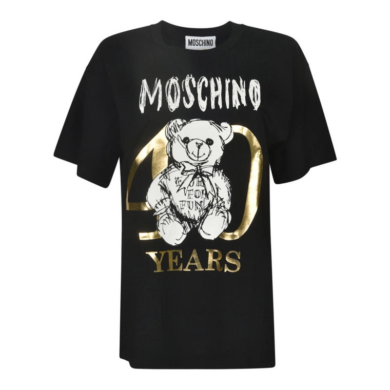 Designer T-shirty i Pola Moschino