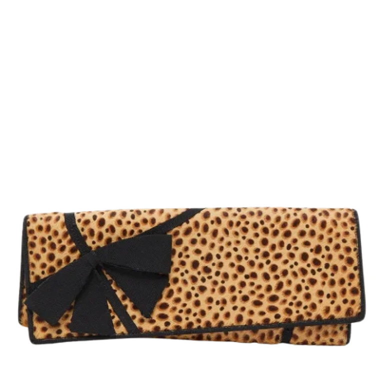Pre-owned Canvas clutches Christian Louboutin Pre-owned
